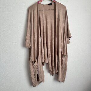 Natori open front cardigan/shrug  size L